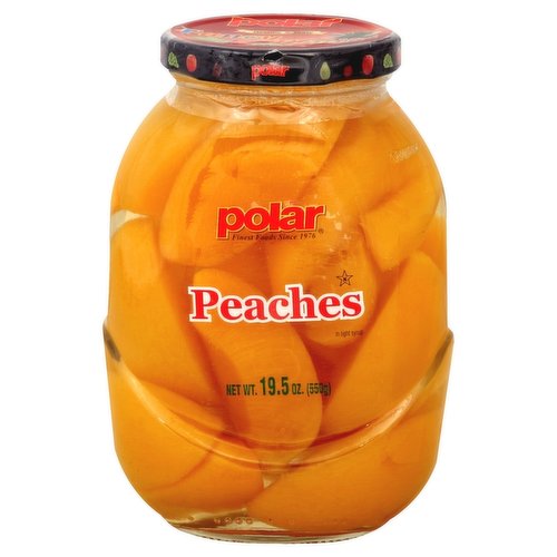 Polar Peach Slices in Jar